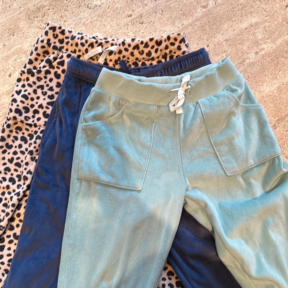Cat and Jack joggers lot of 3. Size 7/8, 8, and 8/10
